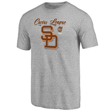 Load image into Gallery viewer, San Diego Padres 2020 Spring Training Mentor Tri-Blend T-Shirt – Gray MLB Guys Tee
