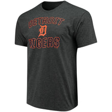 Load image into Gallery viewer, Detroit Tigers Victory Arch T-Shirt - Charcoal MLB Guys Tee
