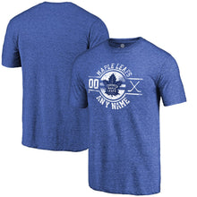 Load image into Gallery viewer, Toronto Maple Leafs Personalized Insignia Tri-Blend T-Shirt - Royal NHL Guys Tee
