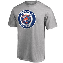 Load image into Gallery viewer, Detroit Tigers Cooperstown Collection Huntington T-Shirt - Heathered Gray MLB Guys Tee

