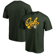 Load image into Gallery viewer, Oakland Athletics Hometown Collection Oak Town T-Shirt - Green MLB Guys Tee
