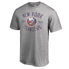 Load image into Gallery viewer, New York Islanders Heritage T-Shirt - Ash NHL Guys Tee
