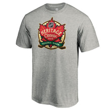 Load image into Gallery viewer, Nhl 2019 Heritage Classic Event Logo T-Shirt - Heather Gray NHL Guys Tee
