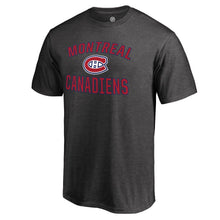 Load image into Gallery viewer, Montreal Canadiens Victory Arch T-Shirt - Heathered Gray NHL Guys Tee
