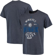 Load image into Gallery viewer, Winnipeg Jets Majestic Expansion Draft T-Shirt - Navy NHL Guys Tee
