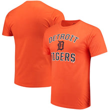 Load image into Gallery viewer, Detroit Tigers Victory Arch T-Shirt - Orange MLB Guys Tee
