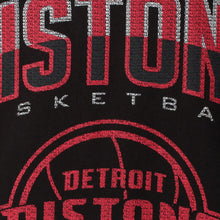 Load image into Gallery viewer, Detroit Pistons Unk Evolve T-Shirt - Black NBA Guys Tee
