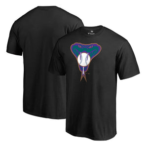 Arizona Diamondbacks Cooperstown Collection Huntington T-Shirt - Black MLB Guys Tee