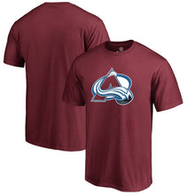 Load image into Gallery viewer, Colorado Avalanche Primary Logo T-Shirt - Maroon NHL Guys Tee
