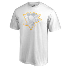 Load image into Gallery viewer, Pittsburgh Penguins White Out T-Shirt - White NHL Guys Tee
