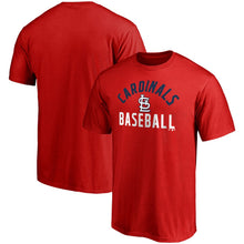 Load image into Gallery viewer, St. Louis Cardinals Team Pride T-Shirt - Red MLB Guys Tee

