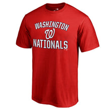 Load image into Gallery viewer, Washington Nationals Victory Arch T-Shirt - Red MLB Guys Tee
