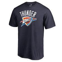 Load image into Gallery viewer, Oklahoma City Thunder Primary Logo T-Shirt - Navy NBA Guys Tee
