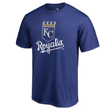 Load image into Gallery viewer, Kansas City Royals Primary Logo T-Shirt - Royal MLB Guys Tee
