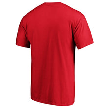 Load image into Gallery viewer, Detroit Red Wings Team Line Shift T-Shirt - Red NHL Guys Tee
