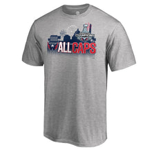 Load image into Gallery viewer, Washington Capitals 2018 Stanley Cup Champions Change On The Fly Celebration T-Shirt - Heather Gray NHL Guys Tee
