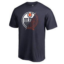 Load image into Gallery viewer, Edmonton Oilers X-Ray T-Shirt - Navy NHL Guys Tee
