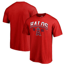 Load image into Gallery viewer, Los Angeles Angels Hometown Collection Halos T-Shirt - Red MLB Guys Tee
