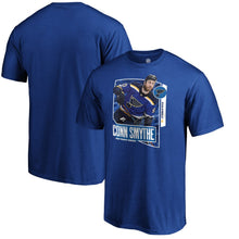 Load image into Gallery viewer, Ryan O'reilly St. Louis Blues 2019 Stanley Cup Champions Conn Smythe Trophy Winner T-Shirt - Royal NHL Guys Tee
