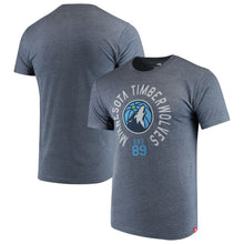 Load image into Gallery viewer, Minnesota Timberwolves Sportiqe Comfy Super Soft Tri-Blend T-Shirt - Navy NBA Guys Tee
