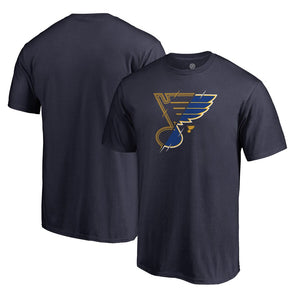 St. Louis Blues X-Ray T-Shirt - Navy NHL Guys Tee