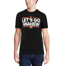 Load image into Gallery viewer, Anaheim Ducks Adidas Local Dassler Climalite Performance T-Shirt - Black NHL Guys Tee
