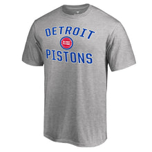 Load image into Gallery viewer, Detroit Pistons Victory Arch T-Shirt - Ash NBA Guys Tee
