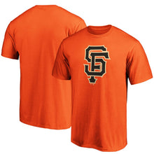 Load image into Gallery viewer, San Francisco Giants Official Logo T-Shirt - Orange MLB Guys Tee
