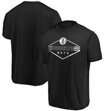 Load image into Gallery viewer, Brooklyn Nets Majestic Appreciate The Journey Showtime Cool Base T-Shirt - Black NBA Guys Tee
