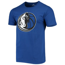 Load image into Gallery viewer, Dallas Mavericks Primary Team Logo T-Shirt - Blue NBA Guys Tee
