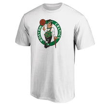 Load image into Gallery viewer, Boston Celtics Primary Team Logo T-Shirt - White NBA Guys Tee
