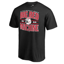 Load image into Gallery viewer, Cincinnati Reds Hometown T-Shirt - Black MLB Guys Tee
