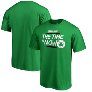 Boston Celtics 2019 Nba Playoffs Bet Slogan T-Shirt - Kelly Green NBA Guys Tee
