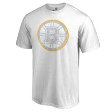 Load image into Gallery viewer, Boston Bruins White Out T-Shirt - White NHL Guys Tee
