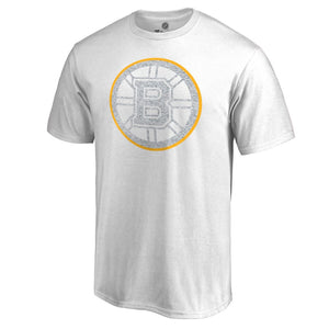 Boston Bruins White Out T-Shirt - White NHL Guys Tee