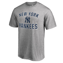 Load image into Gallery viewer, New York Yankees Victory Arch T-Shirt - Heather Gray MLB Guys Tee
