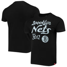 Load image into Gallery viewer, Brooklyn Nets Sportiqe Comfy Tri-Blend T-Shirt - Black NBA Guys Tee
