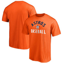 Load image into Gallery viewer, Houston Astros Team Pride T-Shirt - Orange MLB Guys Tee
