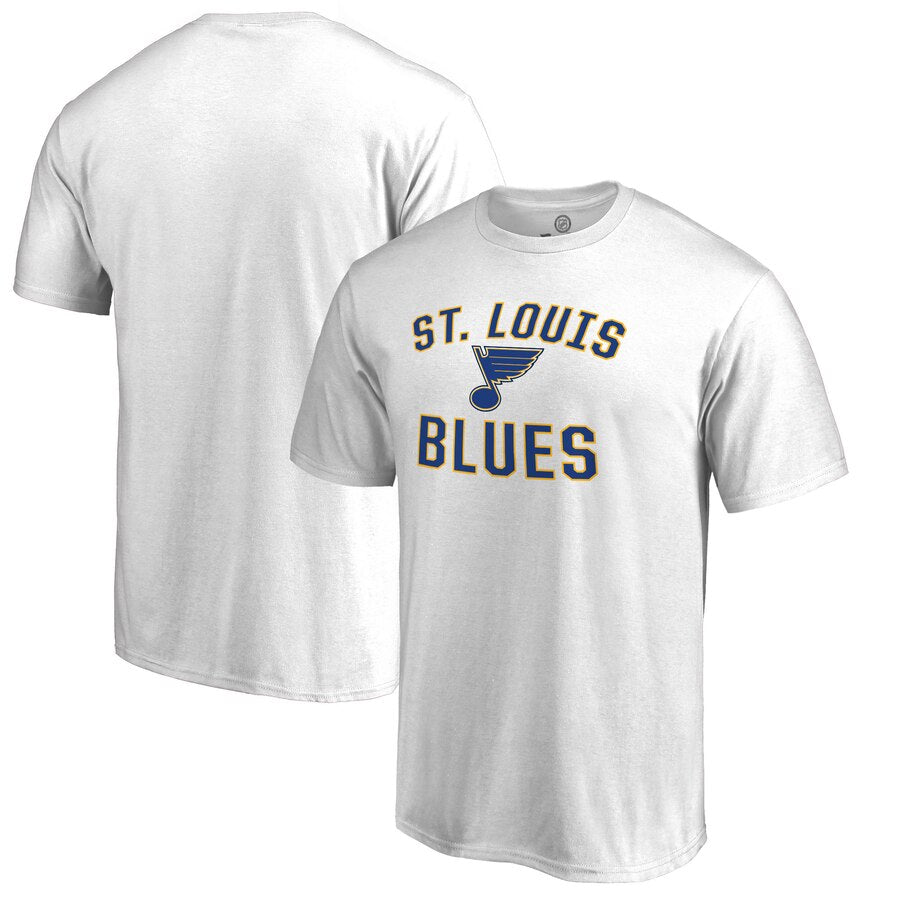 St. Louis Blues Victory Arch T-Shirt - White NHL Guys Tee