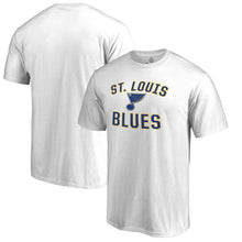 Load image into Gallery viewer, St. Louis Blues Victory Arch T-Shirt - White NHL Guys Tee

