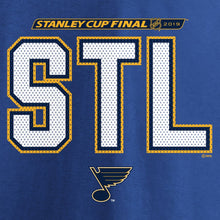 Load image into Gallery viewer, St. Louis Blues 2019 Stanley Cup Final Bound Hometown T-Shirt - Royal NHL Guys Tee
