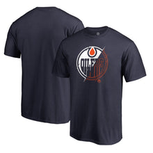 Load image into Gallery viewer, Edmonton Oilers X-Ray T-Shirt - Navy NHL Guys Tee
