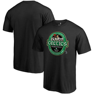 Boston Celtics Hometown Collection Crafted T-Shirt - Black NBA Guys Tee
