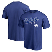 Load image into Gallery viewer, Los Angeles Dodgers Cooperstown Collection Wahconah T-Shirt - Royal MLB Guys Tee
