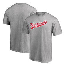 Load image into Gallery viewer, Minnesota Twins Cooperstown Collection Forbes T-Shirt - Ash MLB Guys Tee
