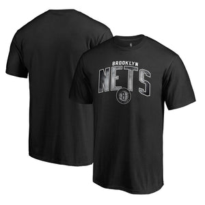 Brooklyn Nets Arch Smoke T-Shirt - Black NBA Guys Tee