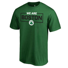 Load image into Gallery viewer, Boston Celtics We Are T-Shirt - Green NBA Guys Tee

