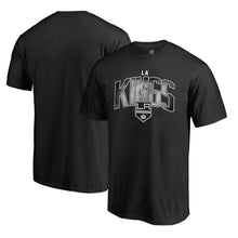 Load image into Gallery viewer, Los Angeles Kings Arch Smoke T-Shirt - Black NHL Guys Tee
