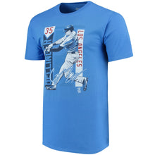 Load image into Gallery viewer, Corey Seager Los Angeles Dodgers Color Block Series Player Graphic T-Shirt - Royal MLB Guys Tee
