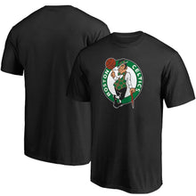Load image into Gallery viewer, Boston Celtics Primary Team Logo T-Shirt - Black NBA Guys Tee
